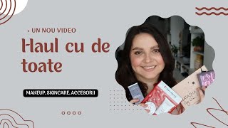 Primul #haul pe 2023 este aici, are produse de skincare, makeup, accesorii și pachete de PR