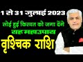 VRASHCHIK RASHI | JULY RASHIFAL 2023 in HINDI | SCOPRIO | Kamal Shrimali