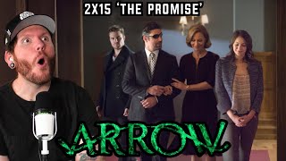 First time watching ARROW Reaction 2x15 'The Promise'