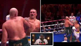 Live Round 9 Usyk vs Fury | True Geordie live reaction ! 2 angles