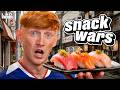 Angry Ginge & Jakey Try UK vs Japan Snacks | Snack Wars: World Tour