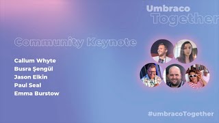 Umbraco Together - Community Keynote