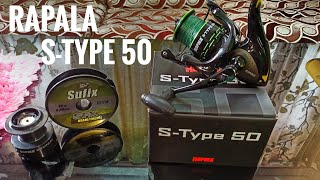 RAPALA S-TYPE 50 REEL | Unboxing and review| ARS Fishing Tackle