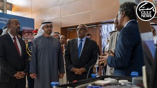 UAE President attends Water and Energy Exhibition inauguration during Ethiopia visit