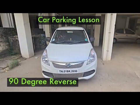 How To Park A Car In Reverse 90 Degree Reverse Parking Tutorial