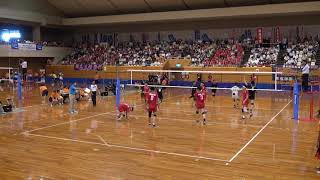 2016年IH バレーボール 男子 予選 東亜学園（東京）vs 東福岡（福岡）第2セット