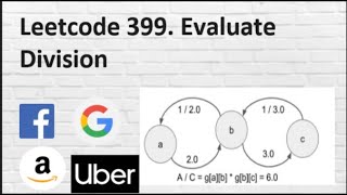 Leetcode 399. Evaluate Division