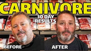 I ATE ONLY MEAT for 30 days - My 30 Day Carnivore Diet Results