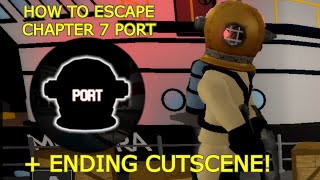 How to escape PORT MAP + ENDING IN PIGGY: BOOK 2 CHAPTER 7! - Roblox