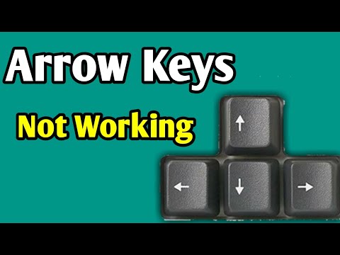 Keyboard Arrow Keys Not Working Windows 10 | Arrow Button Not Working On Keyboard