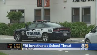 FBI Investigating Threatening Graffiti Found At San Ramon School