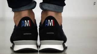 AMI Paris Navy Runner Unboxing | The Sole Supplier