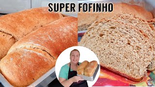 RECEITA DE PÃO INTEGRAL  FOFINHO E FÁCIL...