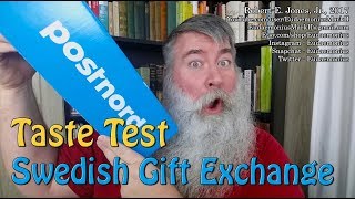 Taste Test - SWEDISH GIFT EXCHANGE With The Beard Bringer! - Day 17,625