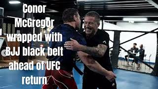 UFC Star Conor McGregor Achieves Brazilian Jiu-Jitsu Black Belt Before His Comeback