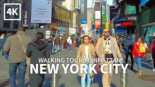 [Full Version] NEW YORK CITY - Times Square, Broadway, Central Park \u0026 Lincoln Center, Manhattan, 4K