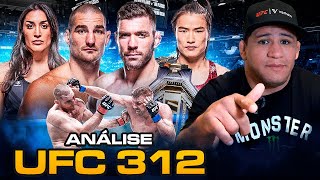 Minhas previsões para o UFC 312: Du Plessis vs Strickland, Zhang vs Suarez