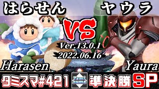 【スマブラSP】タミスマSP421 準決勝 はらせん(アイスクライマー) VS ヤウラ(サムス) - オンライン大会