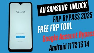 All Samsung Galaxy FRP Bypass 2025 Android 11-12-13-14 NEW CODE 2025✔️Samsung Frp Unlock Without Pc