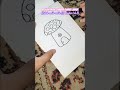 belajar menggambar rumah jamur trending shorts drawing learning