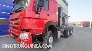 Sinotruk Howo 380 Tractor Truck in Guinea