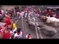 mejores momento del Último encierro de san fermín 2024 toros de miura