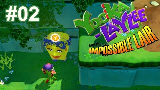 【 ユーカレイリー インポッシブル 迷宮 ＃02】どこか懐かしさを感じる横スクロールアクションゲーム【Yooka Laylee and the Impossible Lair】