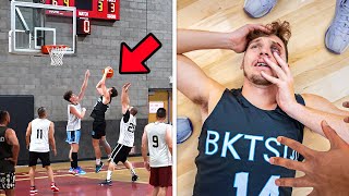 I Got STITCHES in my first Official Basketball Game *INJURY WARNING*
