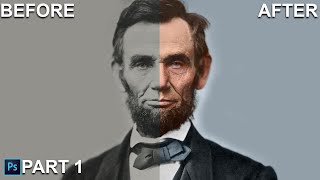 How to Colorize a Black and White Photograph Part 1 - Preparing Photoshop for Colorization