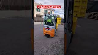 Patentino Muletto #muletto #forkliftlicense #forklift