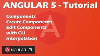 Angular 5 Tutorial - Components - Create and Edit - Interpolation | 3