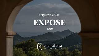 For sale spectacular finca is located in the mountains of Andratx, Mallorca