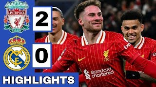 Liverpool vs Real Madr 2 - 0. HIGHLIGHTS | UEFA Champions League 2024