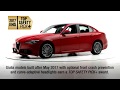 IIHS tested the all-new 2017 Alfa Romeo Giulia