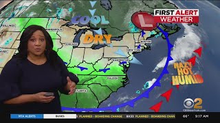 First Alert Weather: CBS2's 6/18 Saturday morning update