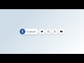 🎬Amazing Social Media Buttons Hover Effects| HTML & CSS