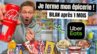 BILAN après 1 MOIS de mon BUSINESS d’Epicerie sur UBER EATS. (Idée de business, business étudiant)