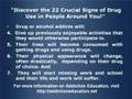 Discover the 22 Crucial Signs of Drug Use in People Around Y