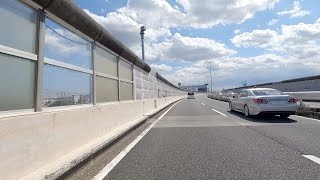 首都高速神奈川1号横羽線で覆面パトカー参上。前の車が捕まる