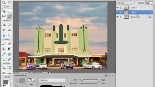 Replacing a boring sky using Photoshop Elements