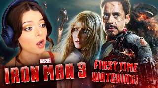 IRON MAN 3 (2013) MOVIE REACTION!! First Time Watching! Marvel Movie Marathon