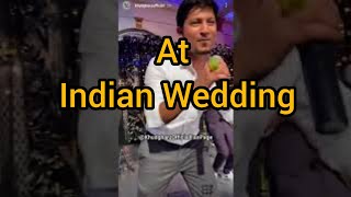 First International Performance of Khudgharz Official in Dubai at Indian Wedding