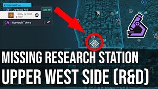 Missing Research Station Upper West Side (R\u0026D Trophy) - Marvel's Spider-Man PS4