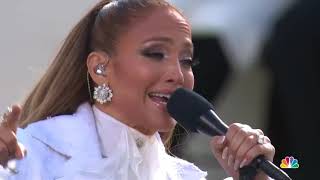 Jennifer Lopez Sings ‘America the Beautiful' at Joe Biden's Inauguration | NBC10 Philadelphia