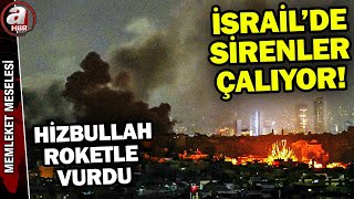 Tel Aviv'de sirenler çalıyor! Lübnan ordusu sınır hattında ilerliyor | A Haber