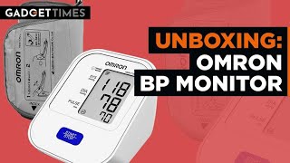 Omron BP Monitor Unboxing | Gadget Times