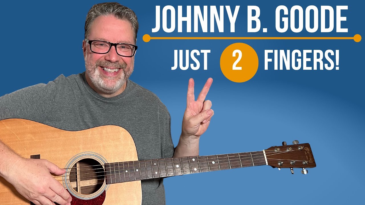 EASY Way To Play Johnny B. Goode - Beginner Guitar - YouTube