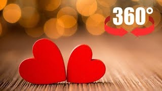 360° panorama: Happy Valentine's Day! Showing love on 250m-long screen  全景情人节：把爱秀在250米长的天幕上