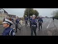 Airdrie Grenadiers flute band at Broxburn annual parade 2023 .