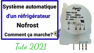 Comment fonctionne la minuterie de dégivrage d'un réfrigérateur Nofrost/Defrost timer